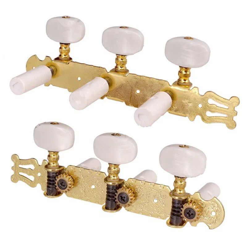 A Set Of Gold String Tuners Tuning Pegs Keys Machine Heads For Acoustic