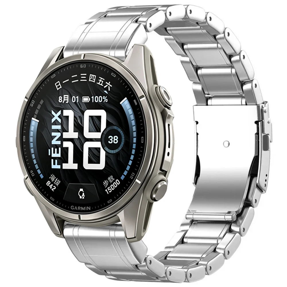 Premium Titanium QuickFit Band - 26mm/22mm Adjustable Wristband