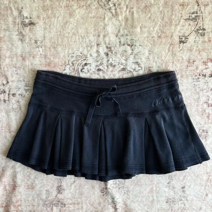 Y2k Women Gothic Hip Hop Punk Graphic Skirt Shorts Harajuku Aesthetic Fashion Vintage Mini Skirts High Street Streetwear EmoGirl 2