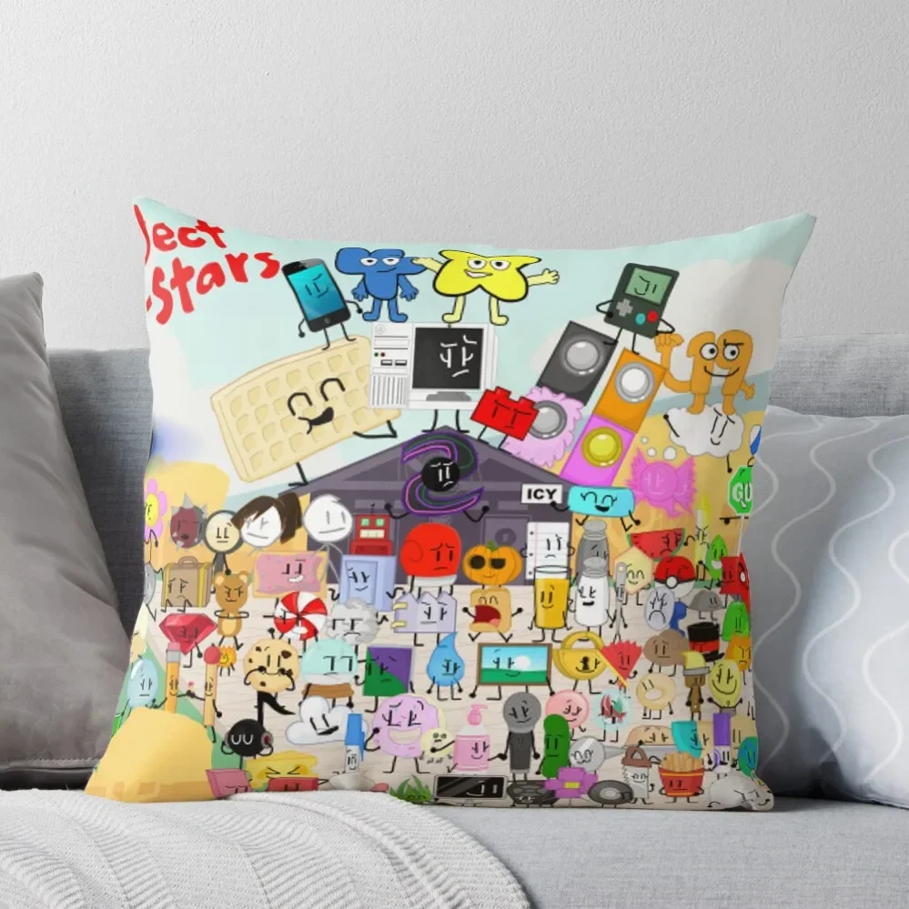 

Object-All-Stars Poster Throw Pillow Sofa Cushion Cover Pillow Cases Decorative christmas supplies