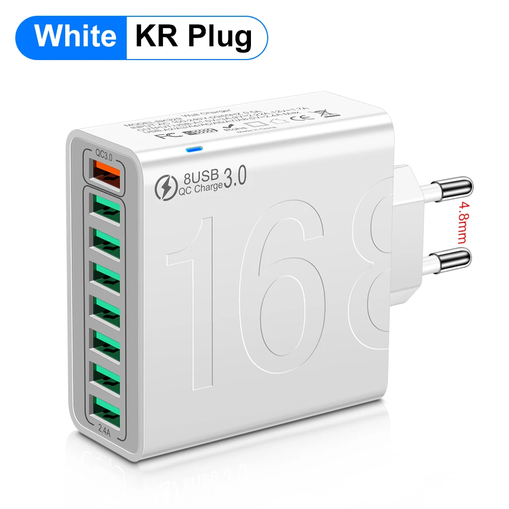 150w Multi-Ports USB-Ladegerät Schnell ladung EU/US-Stecker Telefon Ladegerät Adapter für iPhone Samsung Xiaomi Schnell ladegerät – Detail 14