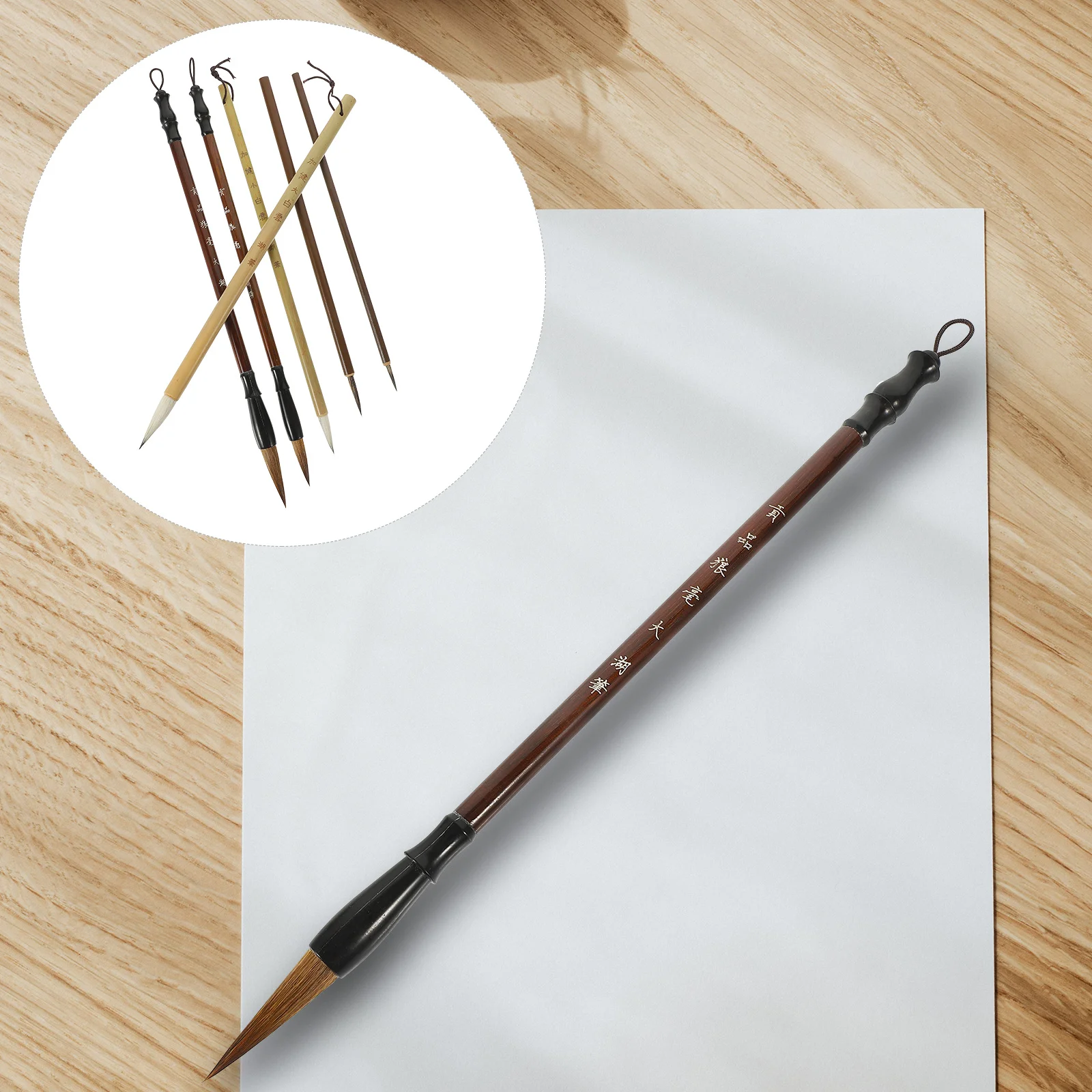 

Pen Wolf Hair Brush Hook Line Meticulous Line Drawing Calligraphy Painting Flower And Bird Character Art Painting Stationer