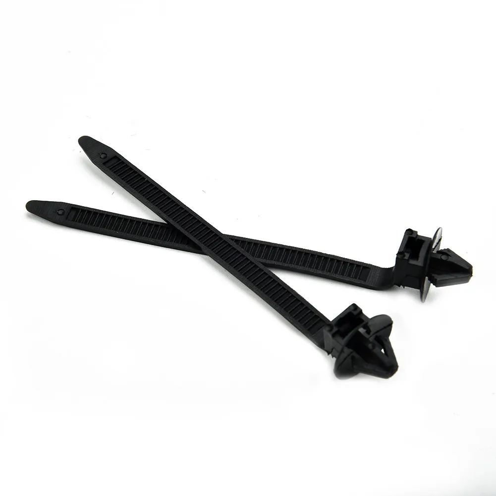 

Fastener Cable Ties Clips Car Universal Wire 50pcs Accessories Nylon Tool Cable Loom Hose Clamp Zip Strap Black