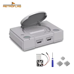 Vintage Gaming - Inspired Raspberry Pi 4 Enclosure by Retroflag for Raspberry Pi 4 (Without LCD)