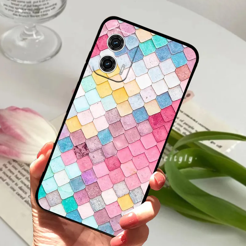 Marble Silicone Soft TPU Phone Case with Bumper - Elegant Protective Cover
