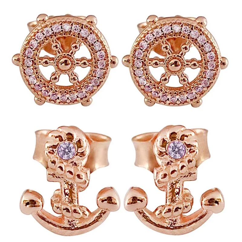 

Женские серьги-гвоздики из серебра 925 пробы