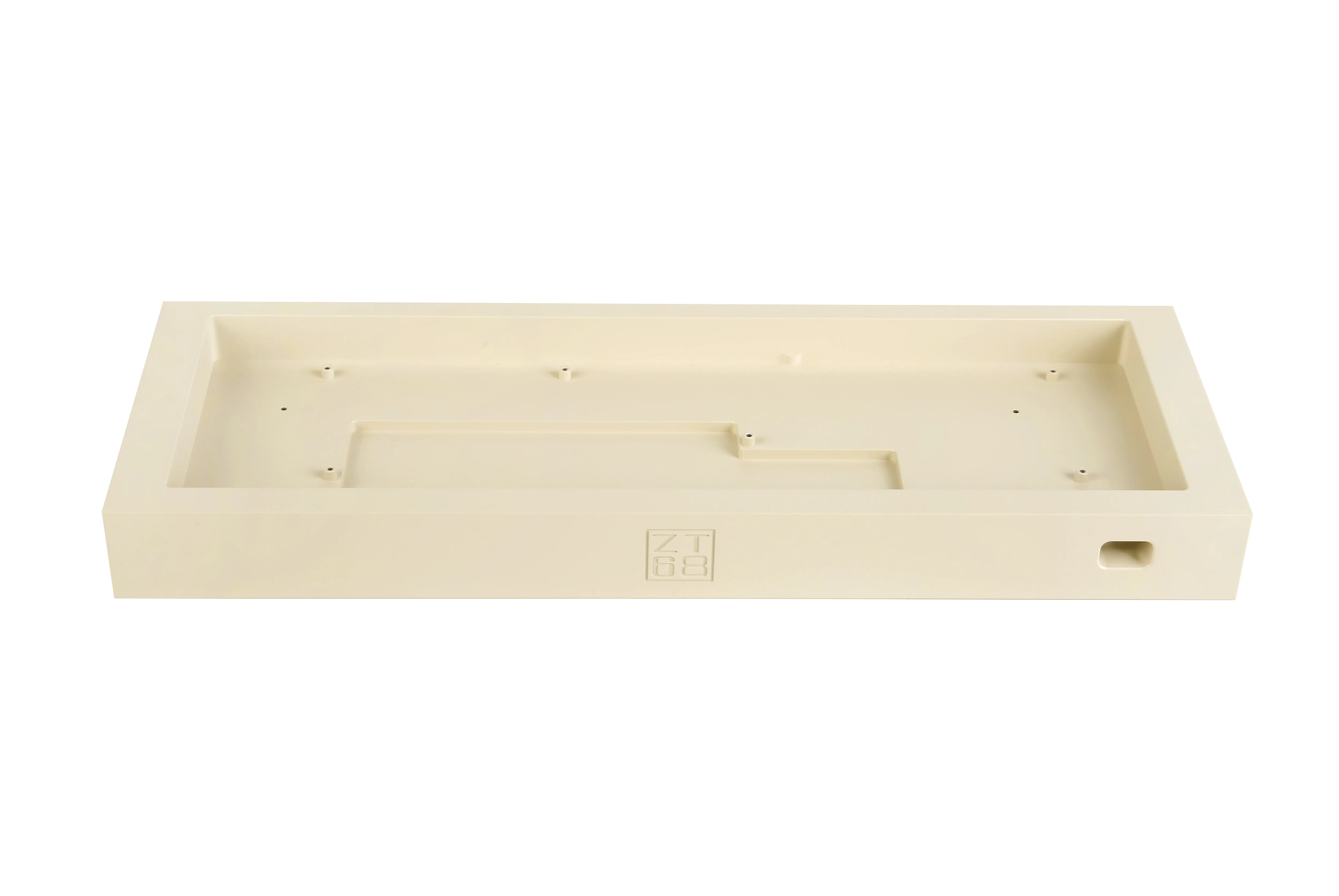 Keebox CNC 알루미늄 합금 기계식 키보드 케이스, ZT68 68 레이아웃, Tada68 홀 양극산화 전기 영동 알루미늄 키보드 케이스