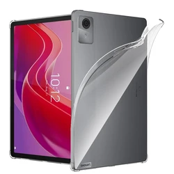 Ultra - Thin Shockproof Silicone Case - Transparent TPU Protective Back Cover (Transparent)