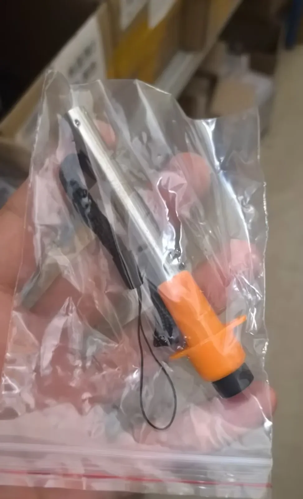 Outdoor Camping Mini Zünder Küchenherd Elektrisches Feuerzeug Edelstahl BBQ Piezo Zünder – Detail 6