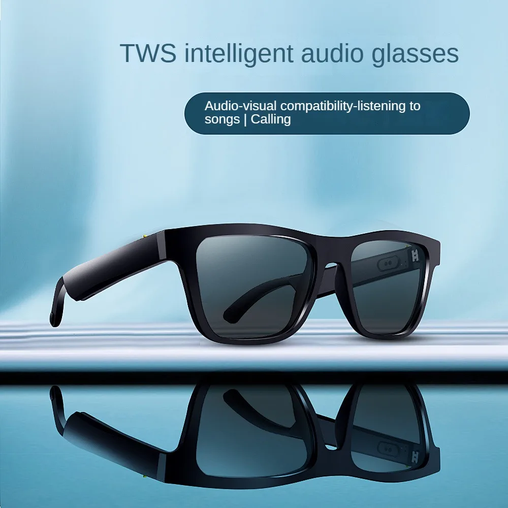 

Sunglasses Spot Intelligent Bluetooth Glasses Audio Wireless Headphones Multi-functional Music Listening and Call Sports Glasses