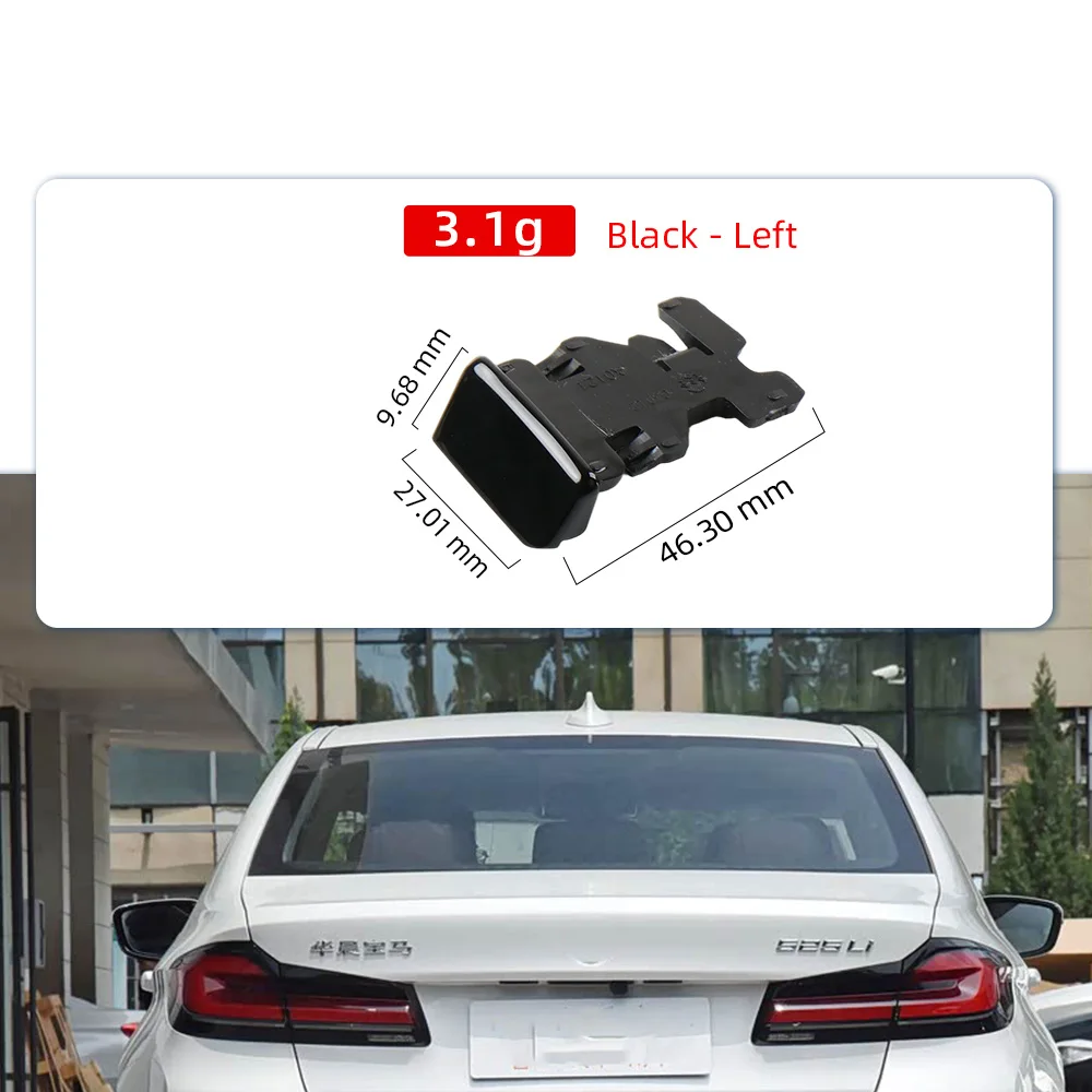 좌우 루프 워터 거터 트림 엔드 캡 OE 51137443691 51137443692 BMW 5 시리즈 G30 & M5 F90 호환