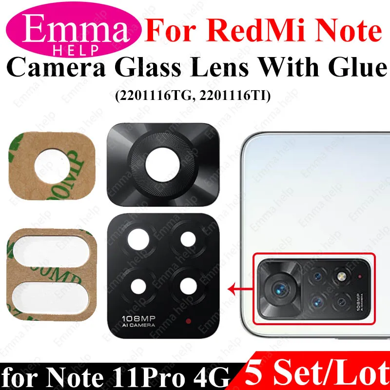Pro Max Redmi Note 10 Pro Camera Glass Protector For XIAOMI REDMI - Main Image