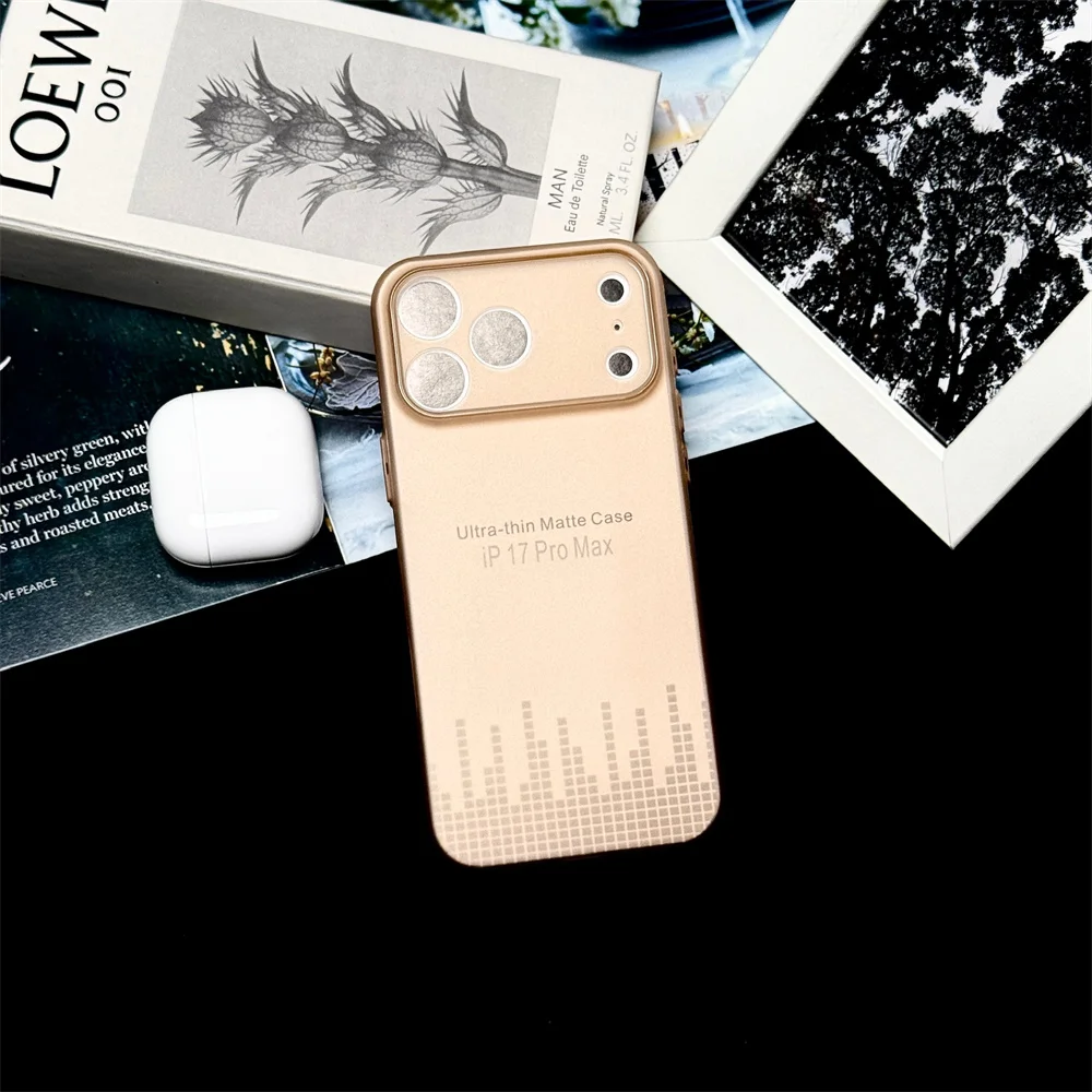 Ultra Thin Matte Translucent Phone Case - Shockproof Clear Slim Soft TPU Back Cover