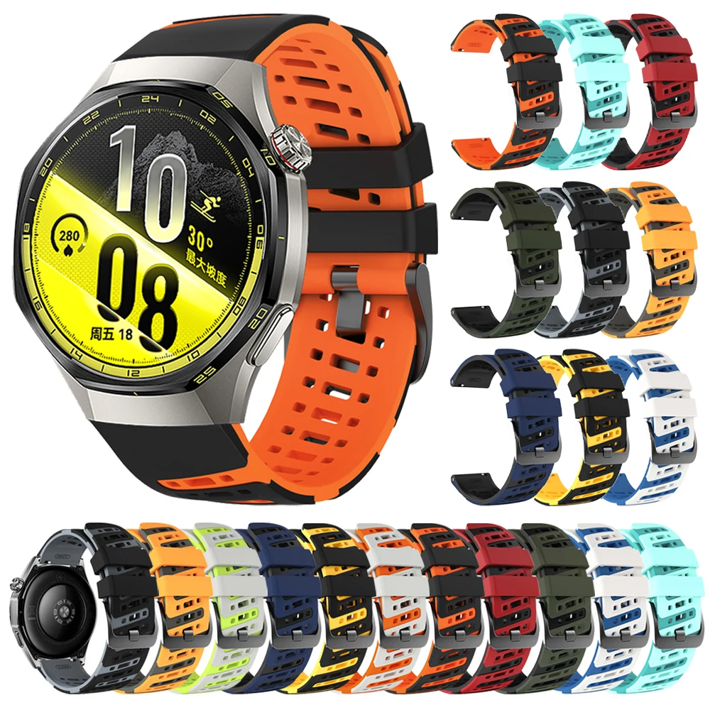 Sport Silicone Watch Strap - 22mm Premium Band Bracelet