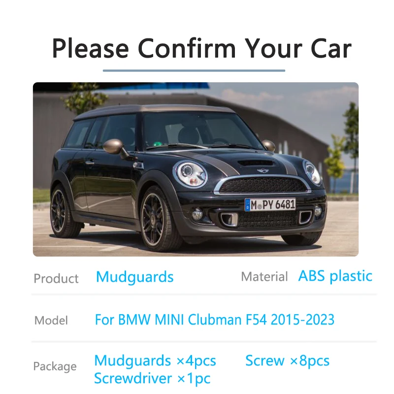 Carbon Muster Auto Innen Außen Schutz Dekorative Zubehör Für MINI Cooper  F54 Clubman - AliExpress