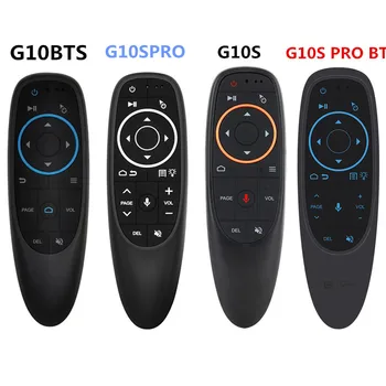 G10S Pro BT 에어 마우스 무선 자이로스코프 스마트 리모컨, 음성 IR 학습, 안드로이드 TV 박스 H96 MAX X88 PRO X9 용, 2.4G