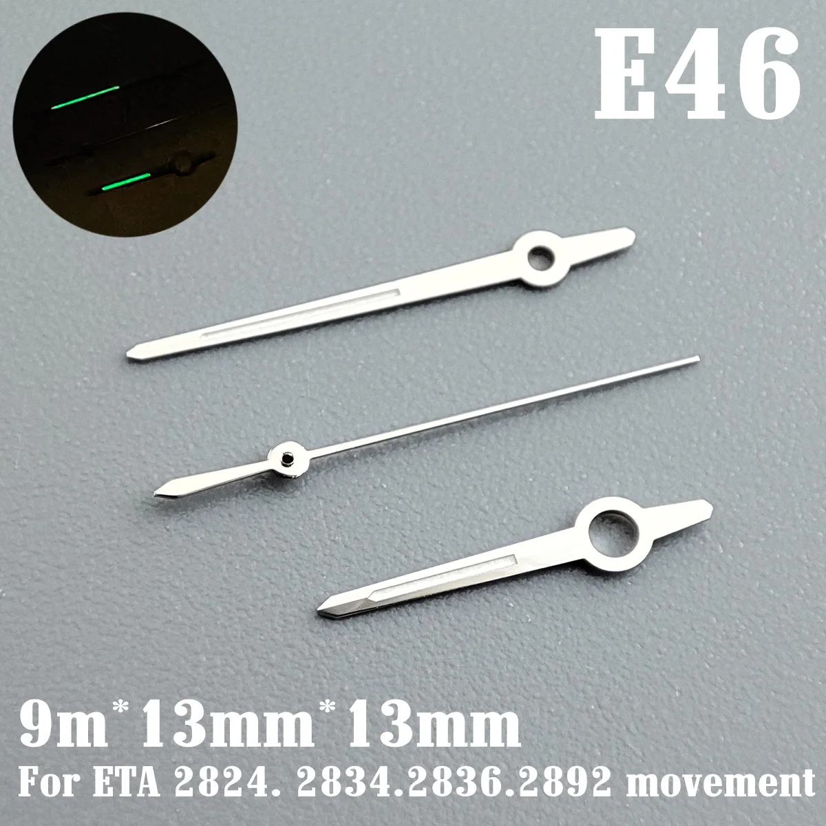 Green Super Luminous Watch Hands