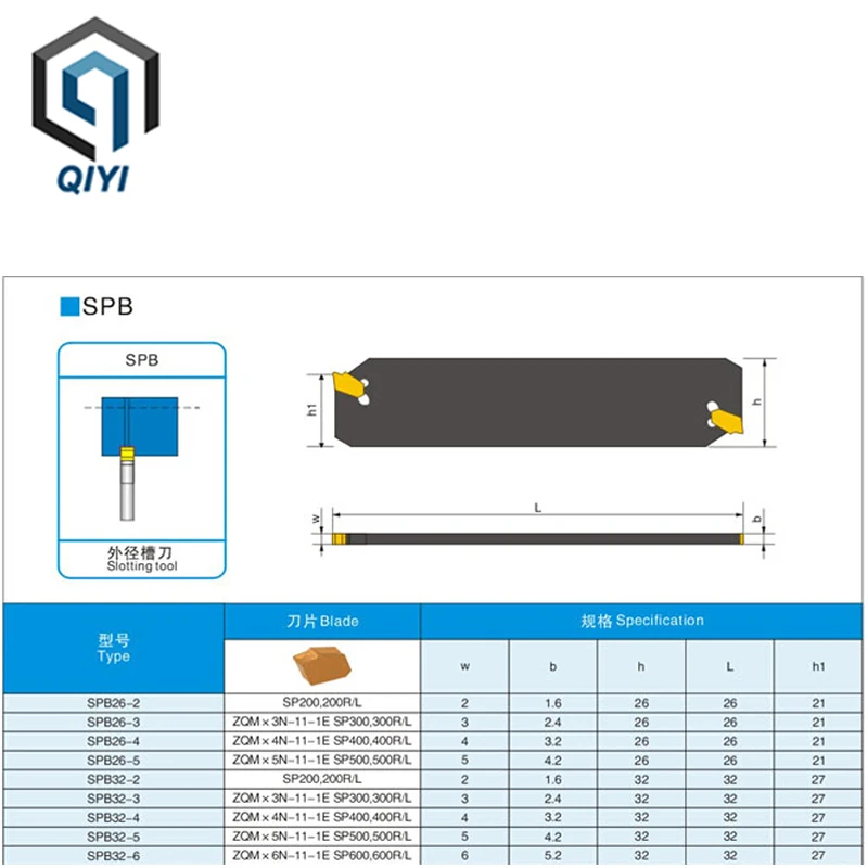 SMBB용 CNC SPB 선삭 공구 거치대, SPB226 SPB326 SPB332 SPB432 SP200 SP300 PC3030 슬롯 SPB 및 카바이드 삽입 선반
