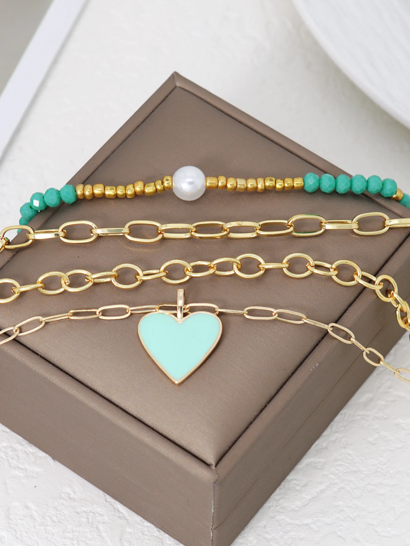 Crafted by Hand Bohemian Multi layer Necklace womens fashion