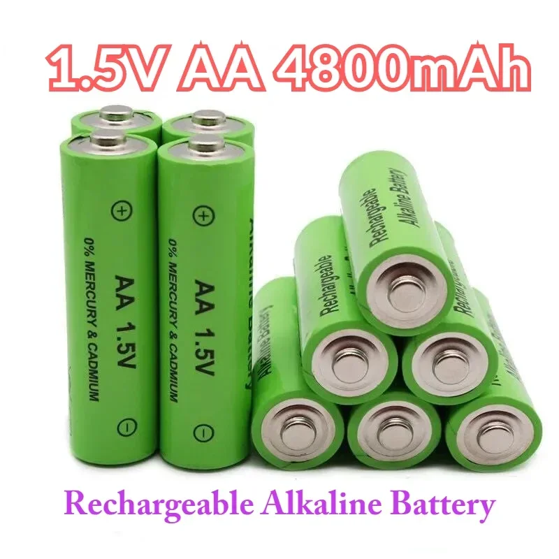 Haufen Laugen 1,5 V AA 4800mAh Стандартная новинка от фирмы стафил Mp3 Бесплатная доставка