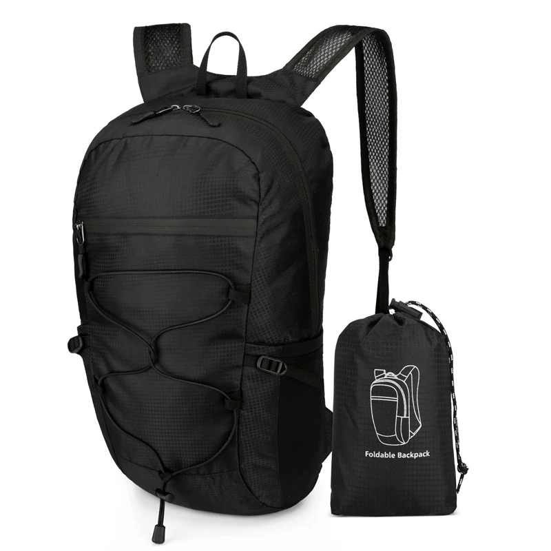 ตัวเลือกสินค้า กระเป๋าเป้พับได้ Ultralight สำหรับกิจกรรมกลางแจ้ง
