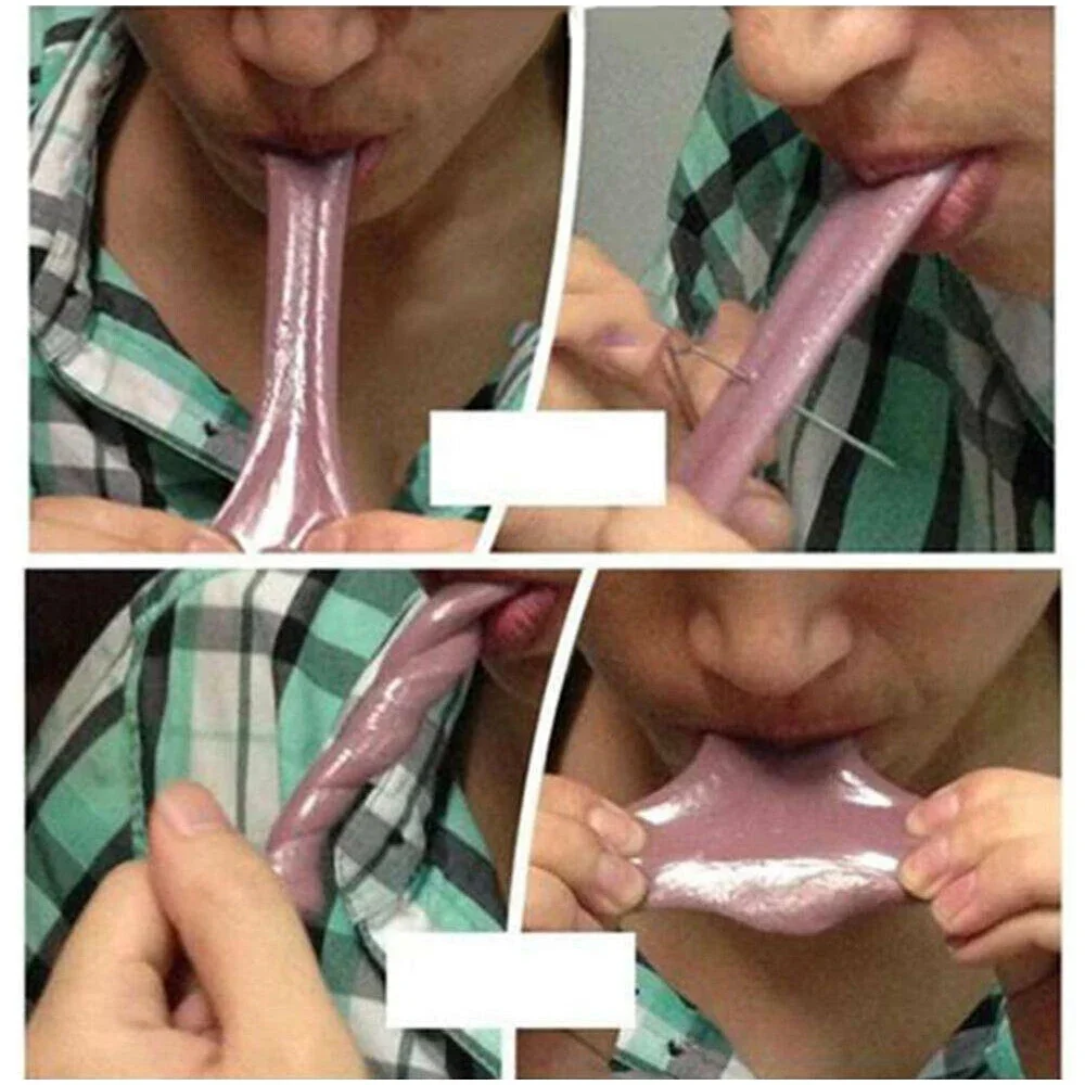Prank Toys Horror Funny Rubber Tongue Prank Maker Kids Gift