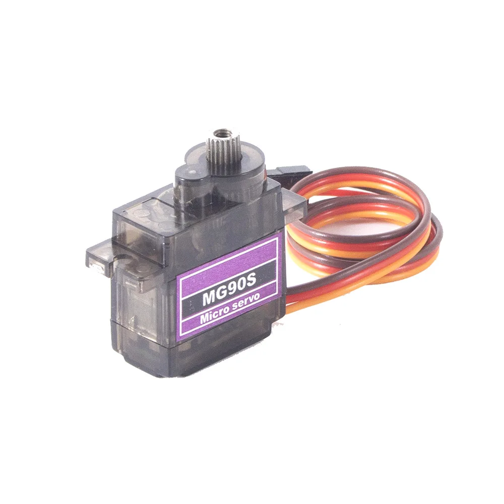 MG90S Servo 9g Métal 180° pour RC Robot Hélicoptère