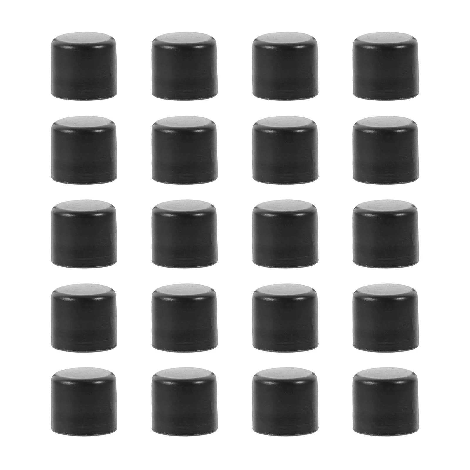 

20pcs Soccer Football Table Rod Lid End Caps Soccer Table Replacement Covers