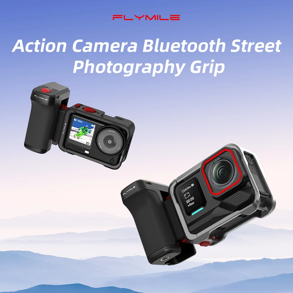 Magnetischer Kamerahalter mit Bluetooth-Steuerung, Fotografie-Auslöseknopf für DJI Action 6 5 4 Insta360 X5 Ace Pro – Detail 1