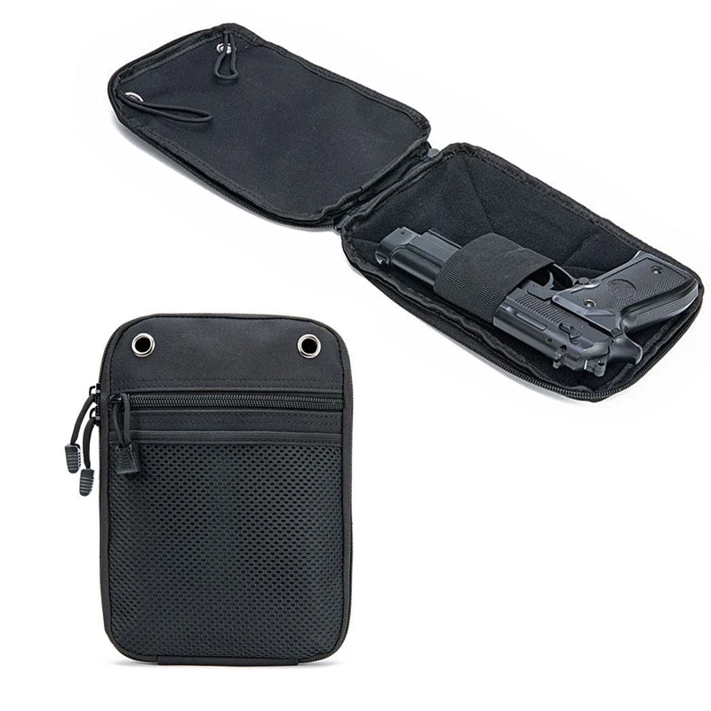 

Tactical Concealed Gun Holster Pistol Pouch Holster Waist Fanny Pack EDC Magazine Pouch Gun Protection for Universal Handguns