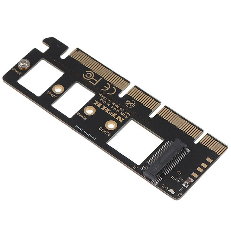 Nvme Ssd Ngff para Pcie X16 Adaptador m Suporte de Cartão de Interface Chave Pci-e Pci Express 3.0 22302280 Tamanho M.2 m2 Pcie Adaptador M.2 - Imagem 4