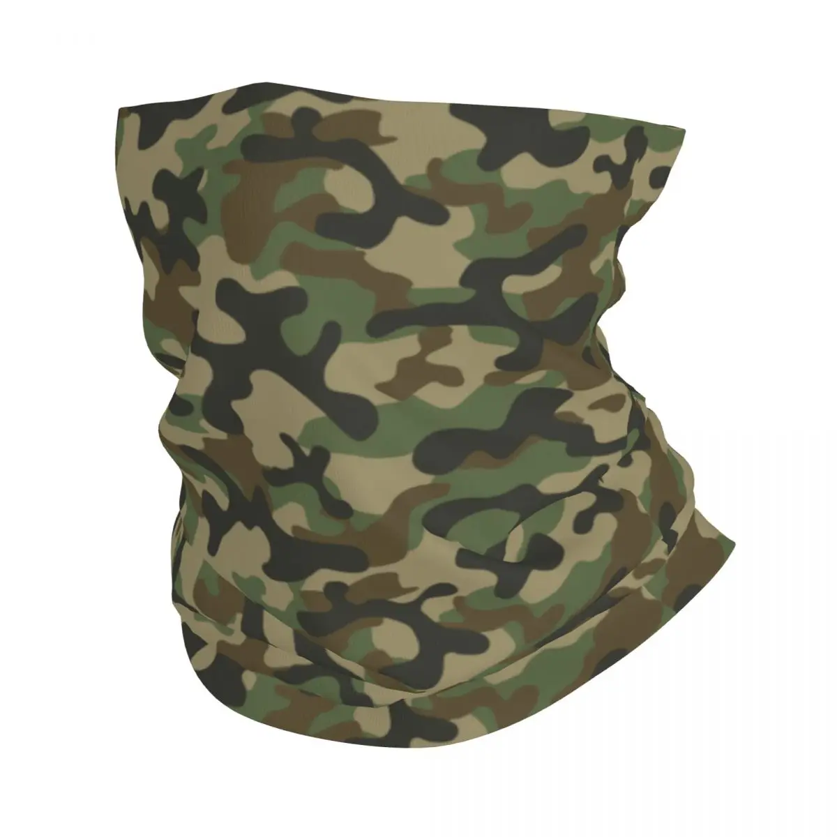 

Camouflage Bandana Neck Cover Printed Balaclavas Wrap Scarf Multifunctional Headband Hiking for Men Women Adult Winter