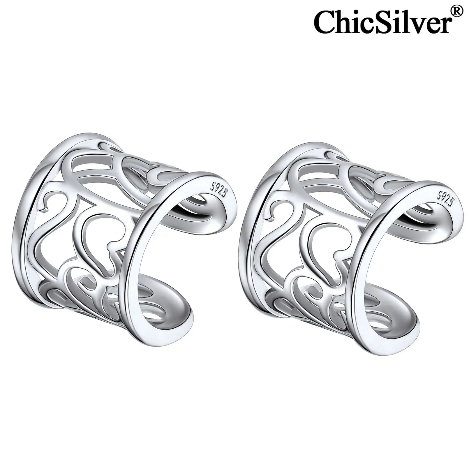 

Irish Celtic Knot Ear Cuff for Women Hypoallergenic 925 Sterling Silver Clip on Cartilage Earrings Non-Pierce Jewelry