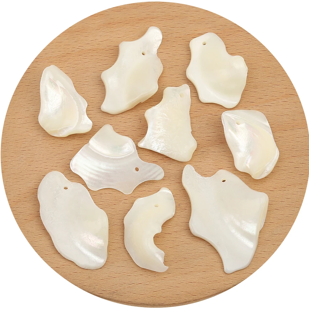 Cordial Design 100Pcs Earrings Accessories/Irregular Shape/DIY Charms/Natural Shell/Jewelry Findings & Components/Hand Made 1 Cordial Design 100Pcs Earrings Accessories/Irregular Shape/DIY Charms/Natural Shell/Jewelry Findings & Components/Hand Made - cordial