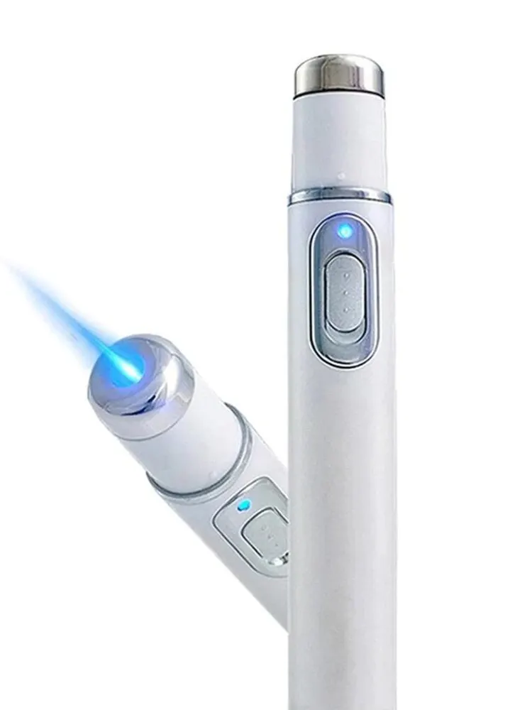 Eye massage with blue color, dark circles, face care tool, skin lightening, maintaining eye bags
