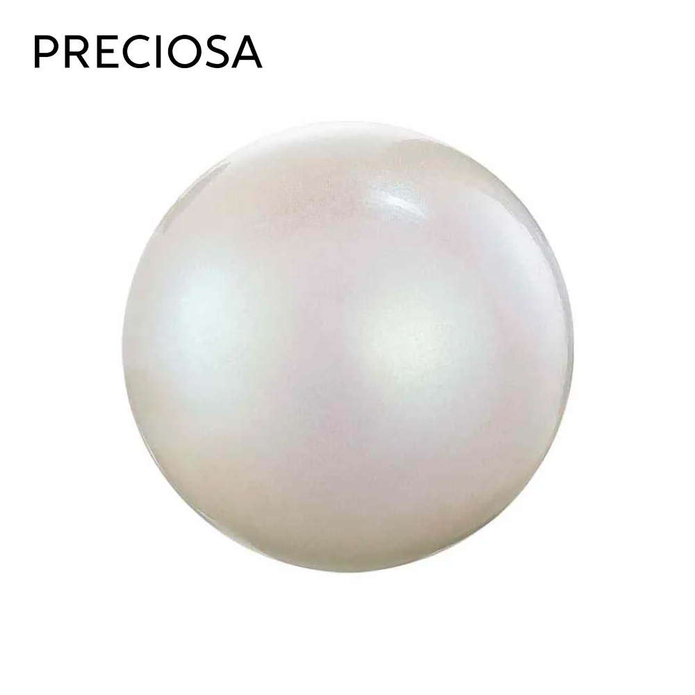 Preciosa Maxima 4mm Round PEARLESCENT WHITE Pearls