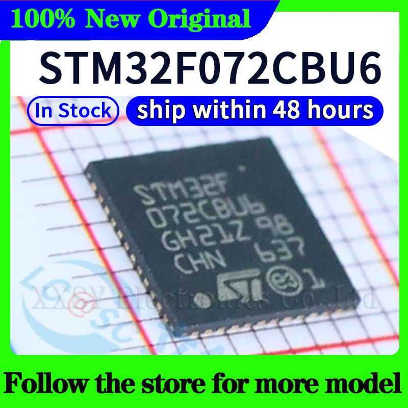 STM32F072CBT6 STM32F072C8T6 STM32F072CBU6 STM32F072RBT7 STM32F072RBT6 STM32F072V8T6 STM32F072R8T6 STM32F072VBT6 STM3
