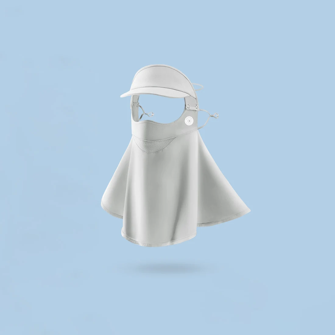 

Protective Neck Detachable Brim Breathable Sunlight Blocking Solar Blocker for Face Cycling Sun Protection Sunscreen Shade Veil