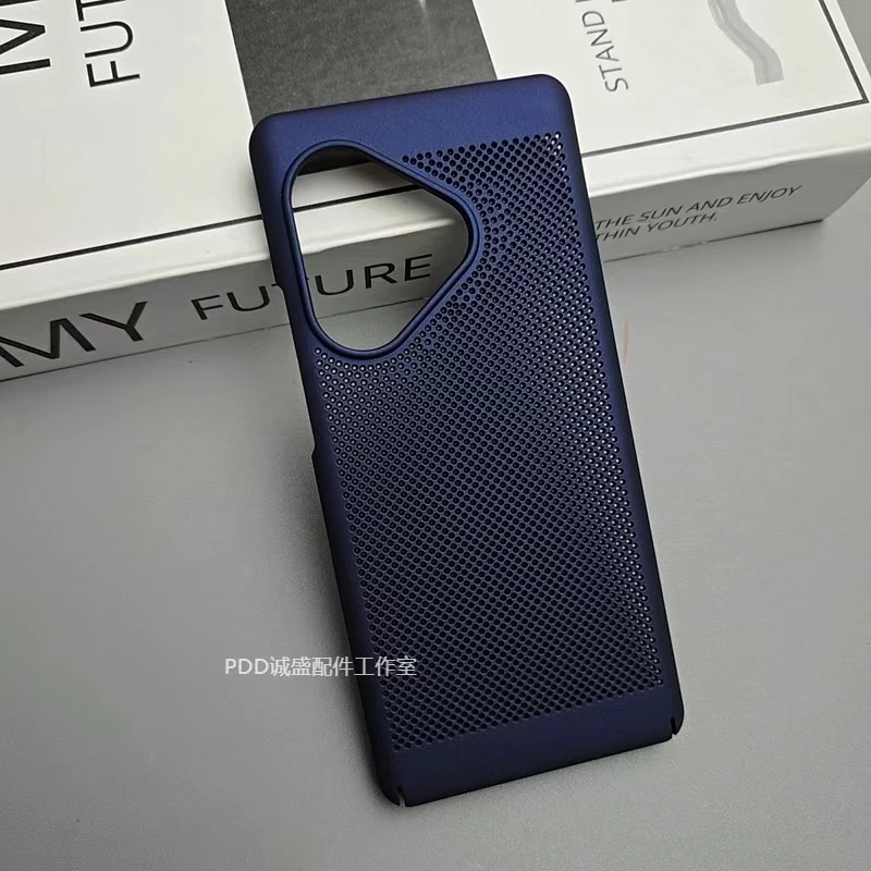 Slim Cooling Fashion Phone Case - Lightweight PC Hard Back Cover with Stylish Bumper Design