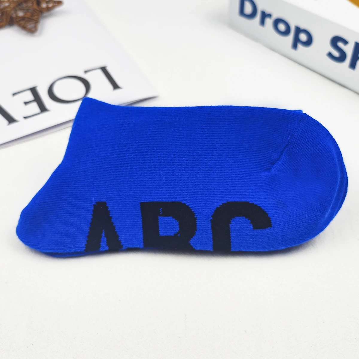 

Letter Breathable Jogging Lovers' Knit Short Socks Party Stretch Anti Snag Barbie Harajuku Long Short Lady's Novelties Wear