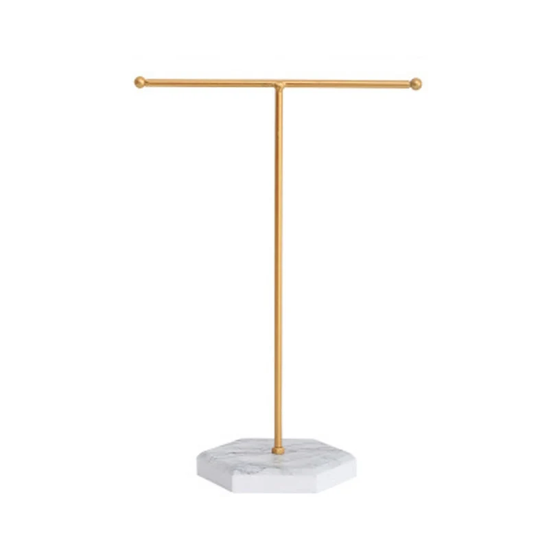 

Jewellery Tree Stand Organiser Storage for Necklaces, Bracelets, Keys & Rings Valentine's Gift for Girlfriend White