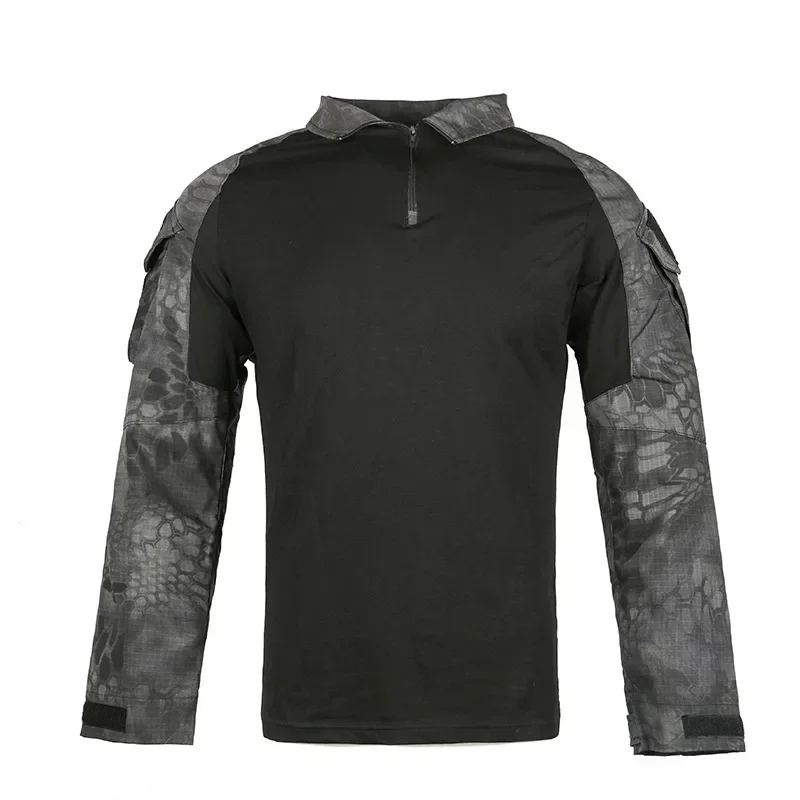 9 Colors Outdoor Sports Hiking Uniform Hunting Shirt Cargo Multicam Training Climbing Tactical Cotton sport t shirt