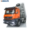 1/14 Scale KABOLITE 6x6 Hydraulic RC Dumper Truck for K3364 HUINA Tipper RC Cars Toys Light Sound ST8 RTR Simulation Model 2