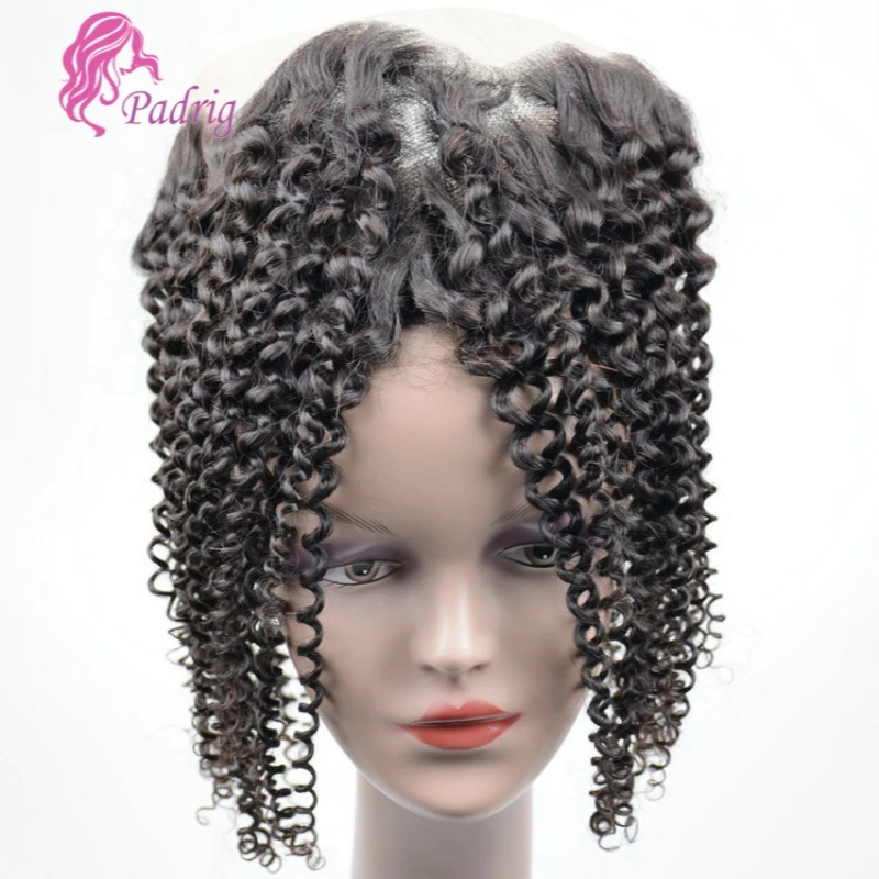 Kinky Curly 360 Full Lace Human Hair Frontal Brazilian Remy Hair 10-20 Inch Natural Color Transparent Swiss Lace Pre-Plucked
