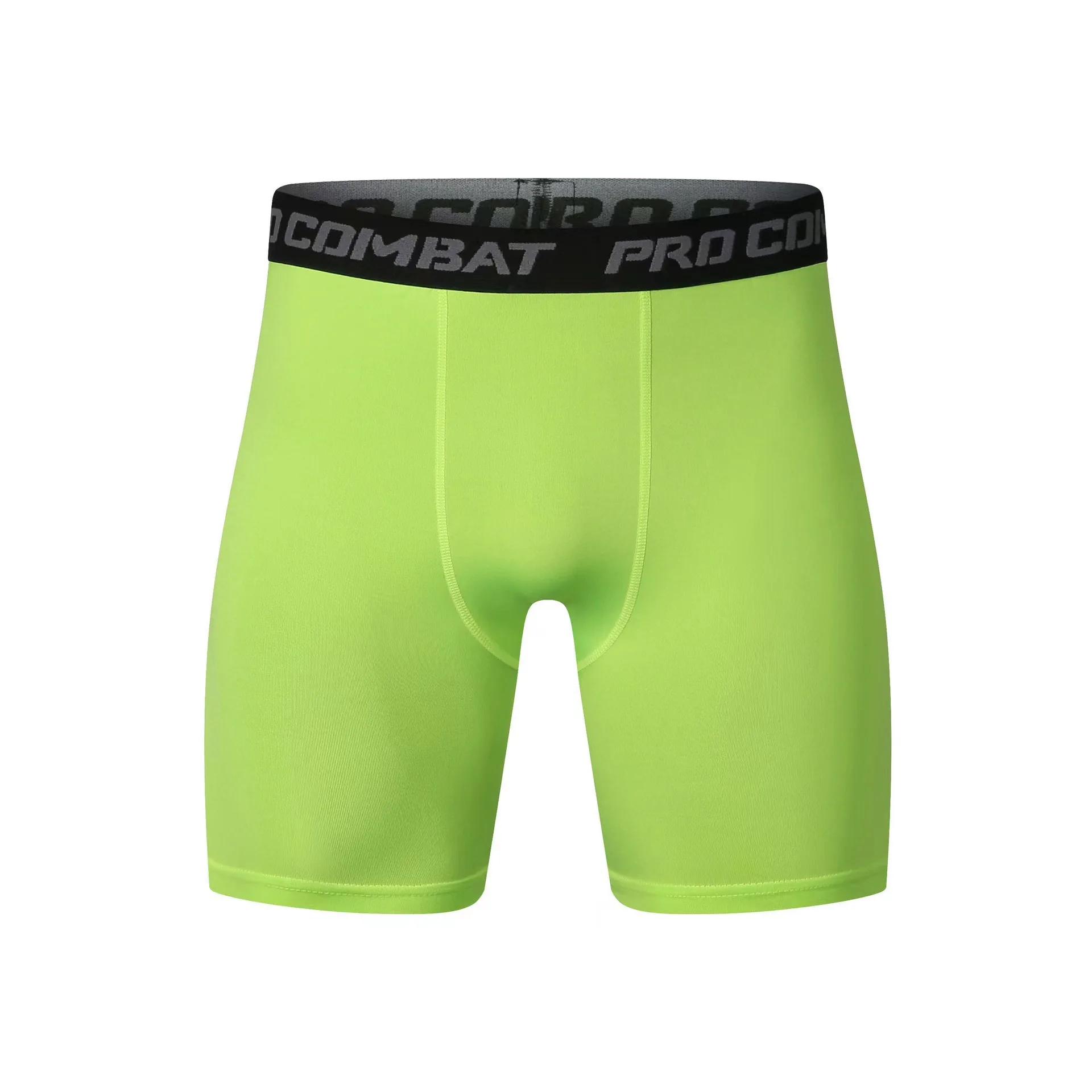 Plus Size Sports Fitness Elastic Compression Stretch Shorts