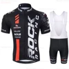 Breathable Short Sleeve Cycling Clothing for Men, Rock Racing Sports Team, Training Jersey, Ciclismo, Verano Jerseys, 2024 1