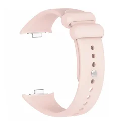 Enhanced Sport Silicone Strap for Smart Watch - Premium Wristband Accessories (Soft pink 14)