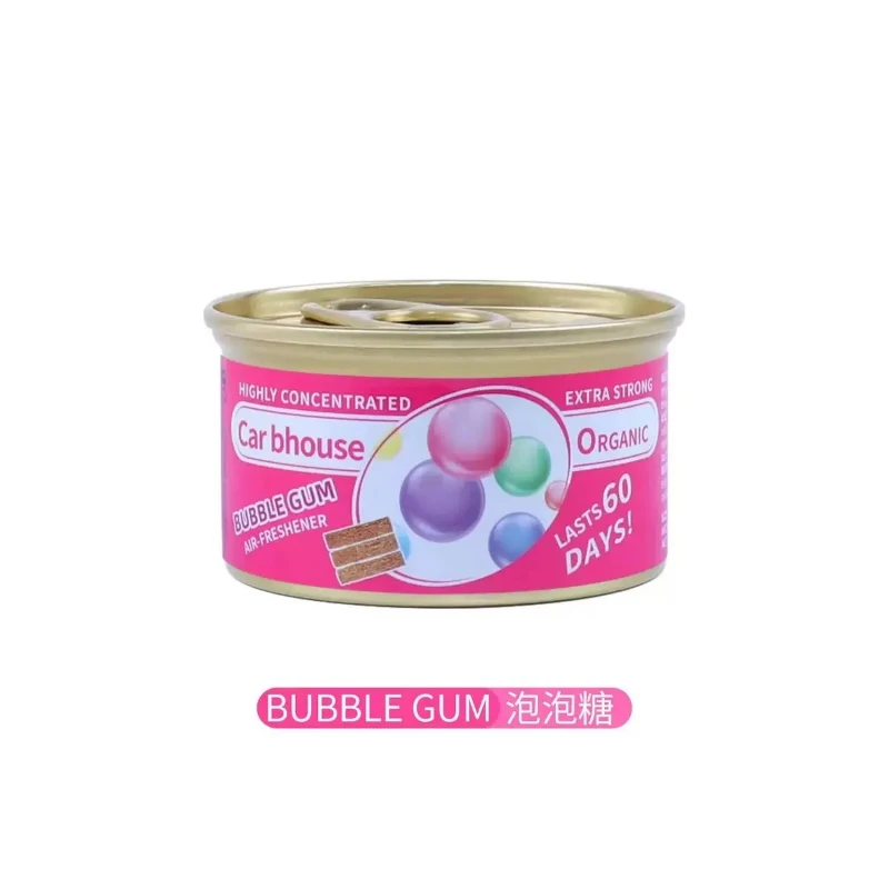 Best-selling Wooden Block Canned Car Aromatherapy, Car Fragrance Paste, Deodorizing Air Freshener, High-end Solid Perfume