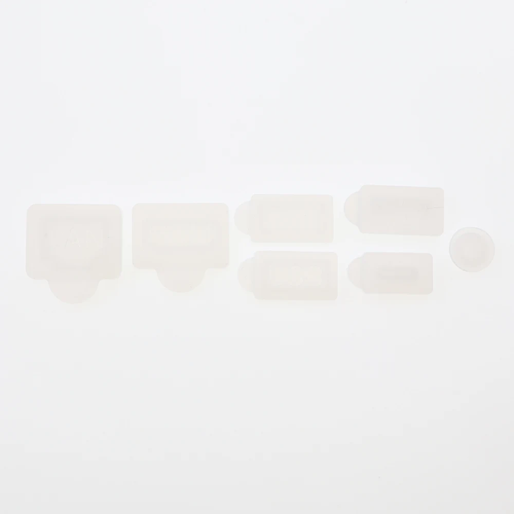 Silicone Dustproof Plug Set for Gaming Consoles - Protective USB Interface Covers