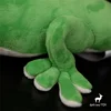 Giant Day Gecko High Fidelity Anime Cute House Lizard Plushie Phelsuma Plush Toys Lifelike Animals Simulation Stuffed Doll Toy 5